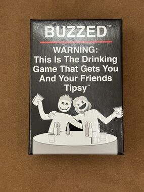 Drinking Game Card Set - Black by